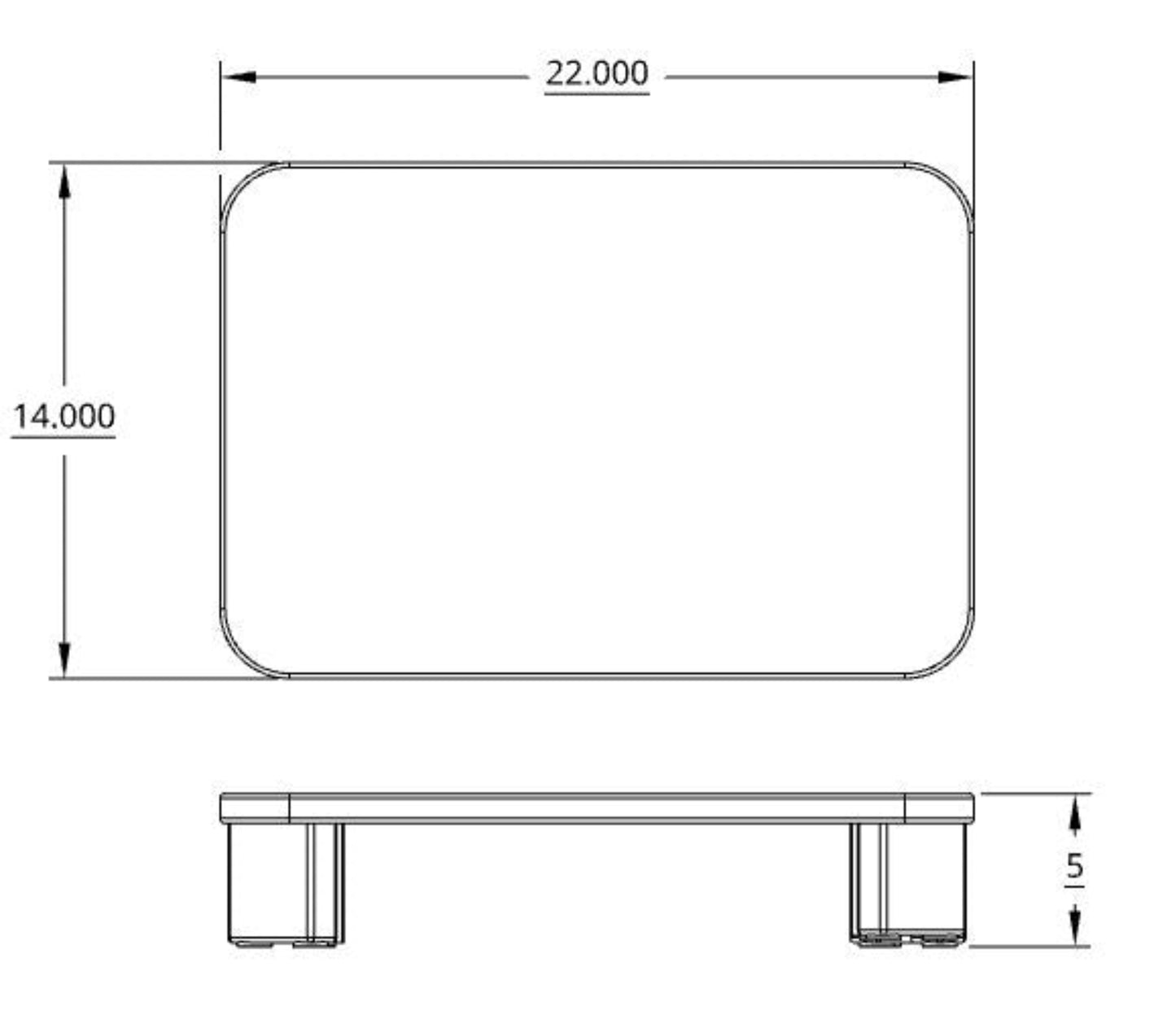 Helm Riser 22 x 14 x 5