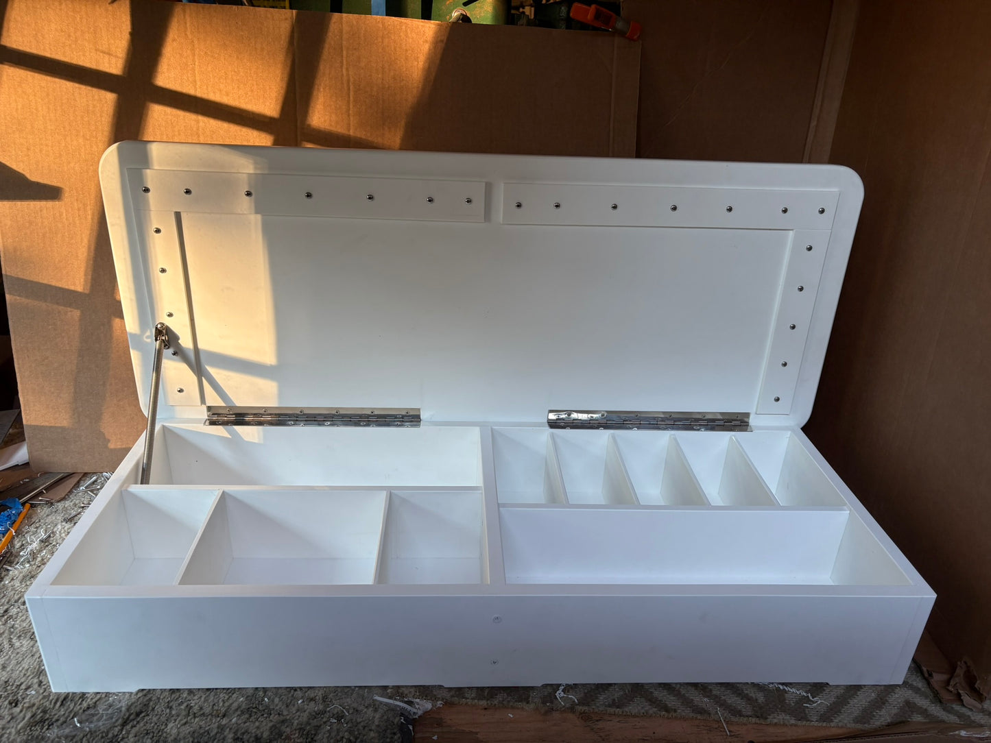 Multi Compartment Storage Helm Riser