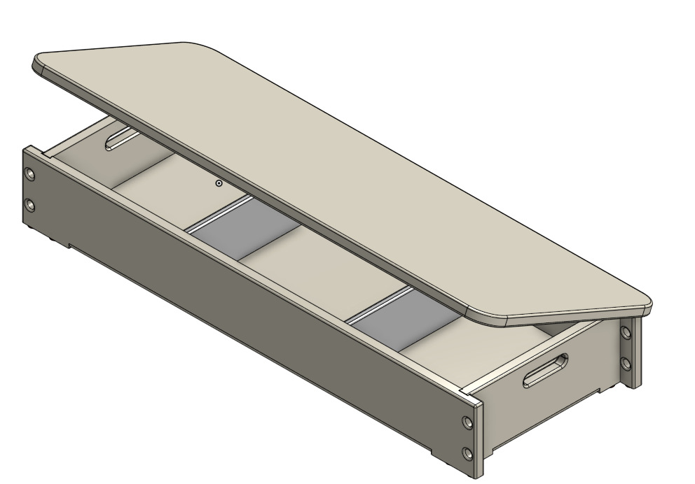 Custom Box Style Helm Riser 39x16 Surface