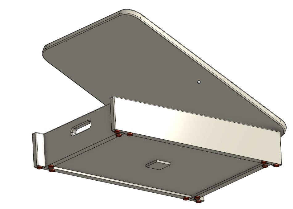 Box Style Helm Riser 25x17 Surface – Marine Helm Risers